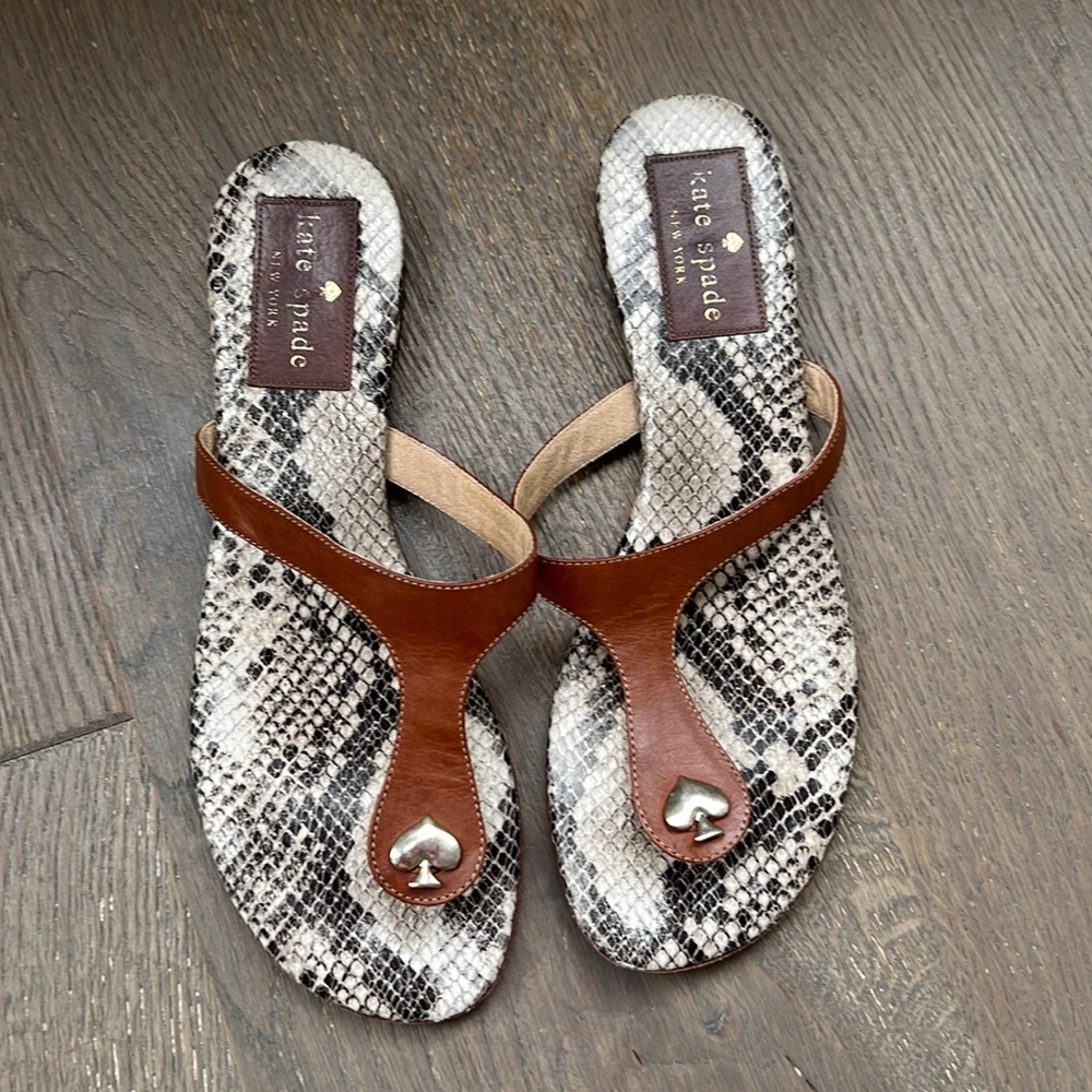 Kate Spade Sandals 7.5 Brown